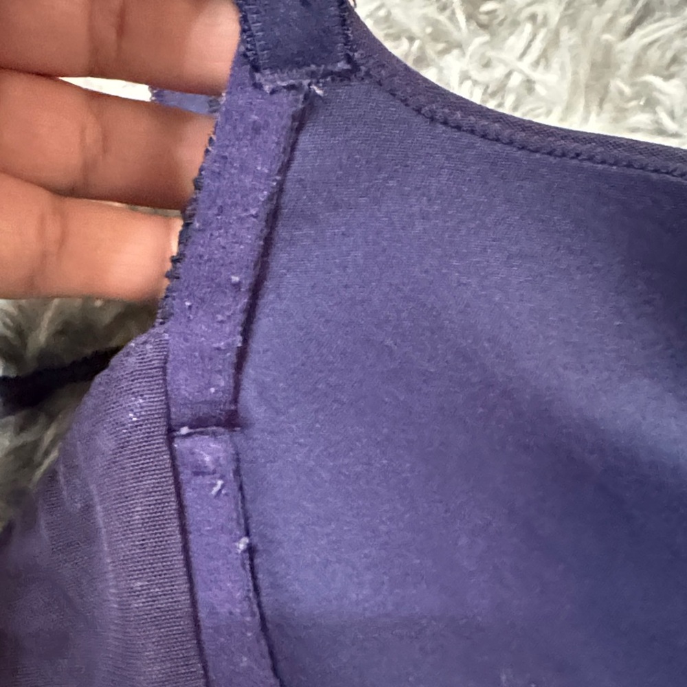 Luxurious Purple Lace Underwire Bra - Picture 10 of 11